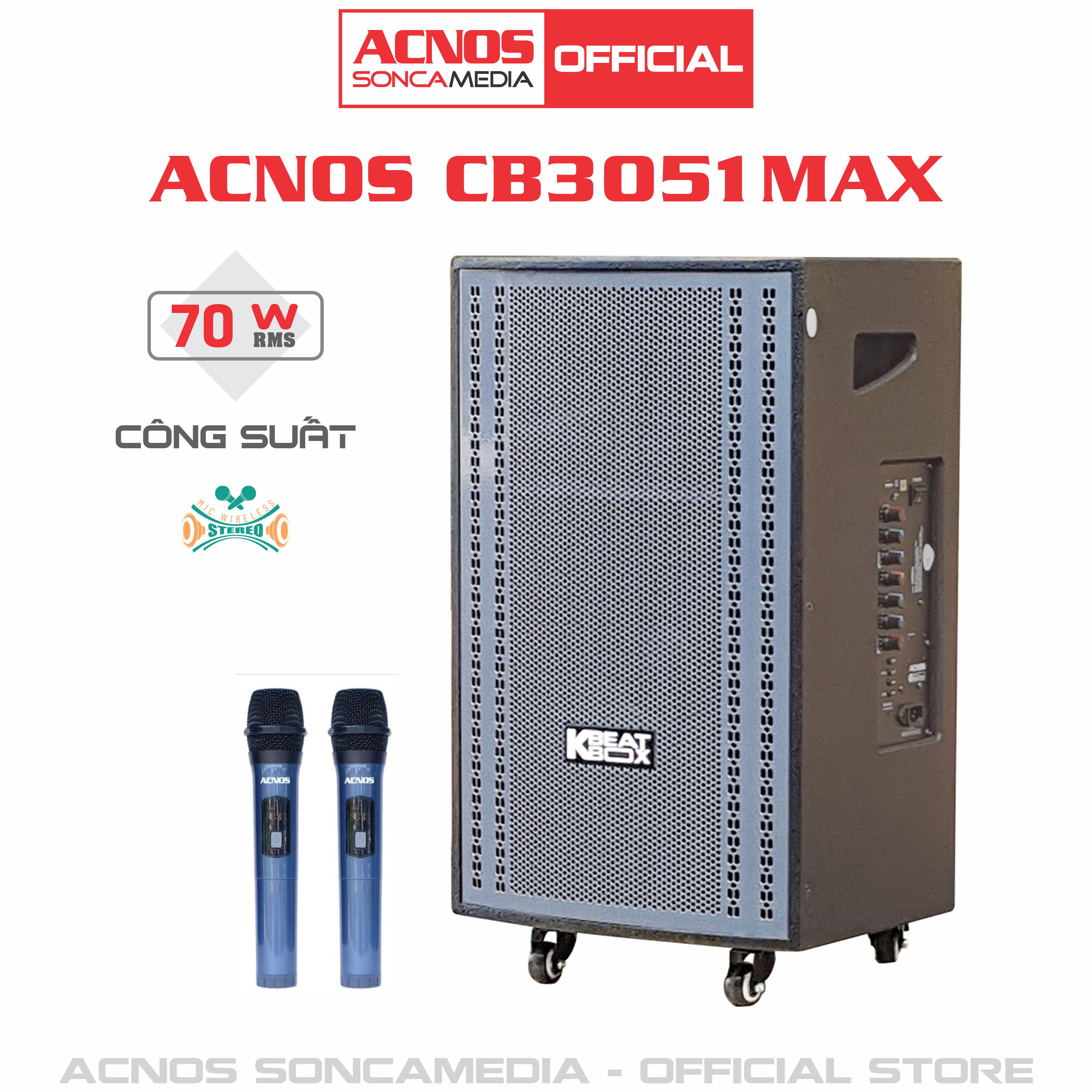 Dàn âm thanh di động ACNOS CB3051MAX