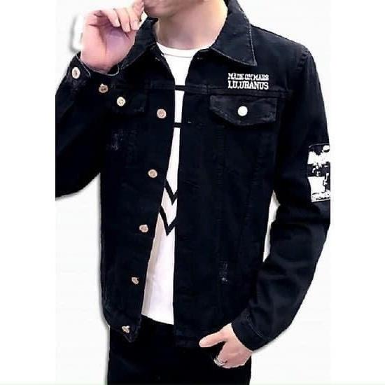 Áo khoác jean nam thời trang cao cấp, chất liệu denim thoáng mát, hàng chuẩn shop BEN Shop0807 v20