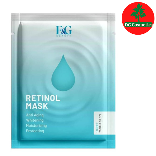 Combo 2 Hộp Mặt nạ retinol mask E&amp;G Beauty (hộp 3 miếng)