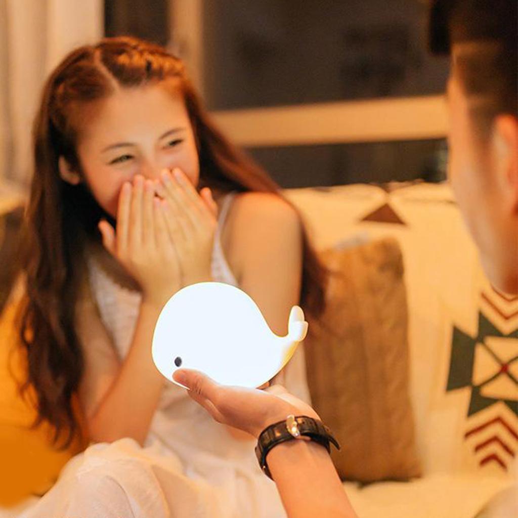 6 Sensor Lamp Night Light USB Dimmable Bedside Table Desk Lights