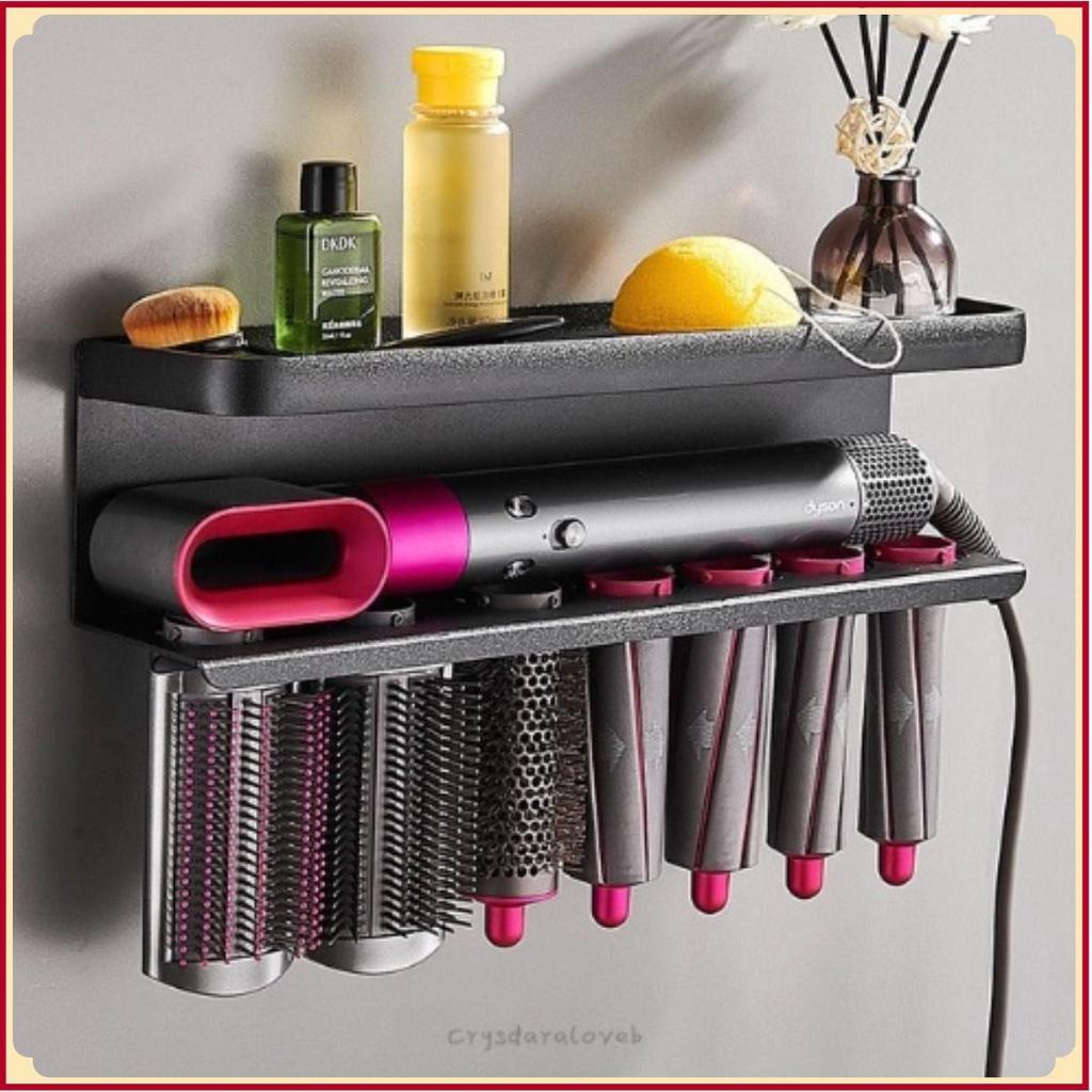 Giá đỡ máy sấy tóc đựng vật dụng treo tường tường Hyper Holder