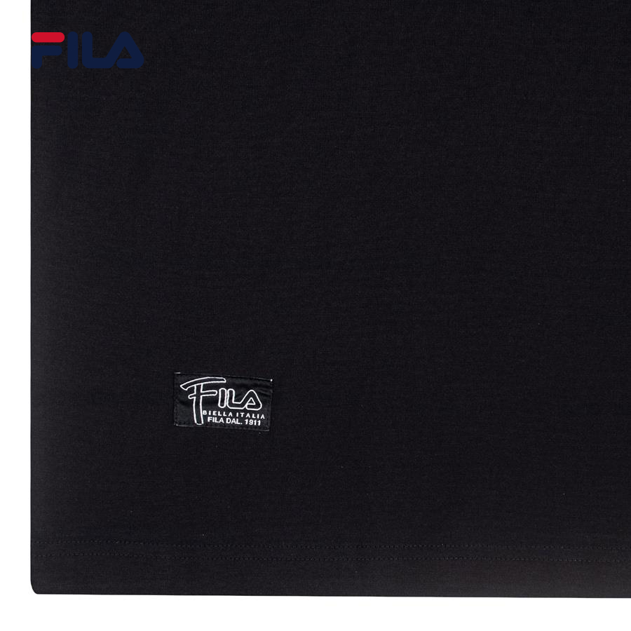 Áo thun tay ngắn thời trang unisex Fila SHORT SLEEVE TEE - FW2RSE3007M-BLK