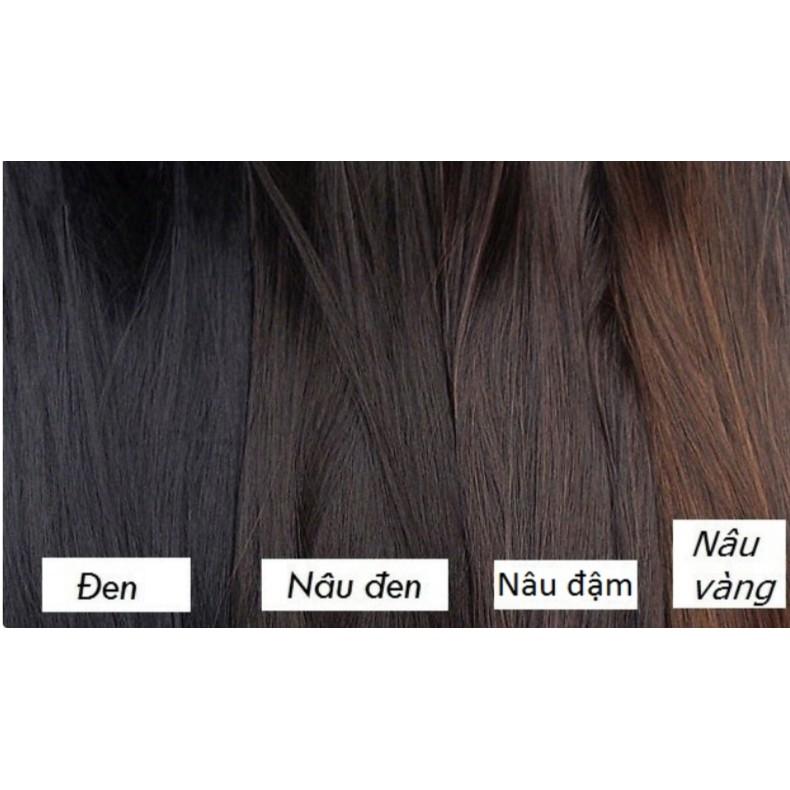 Tóc mái giả ngố, hàng dệt tay làm từ tóc thật kiểu dáng hàn quốc - MÁI TÓC NGỐ DẦY