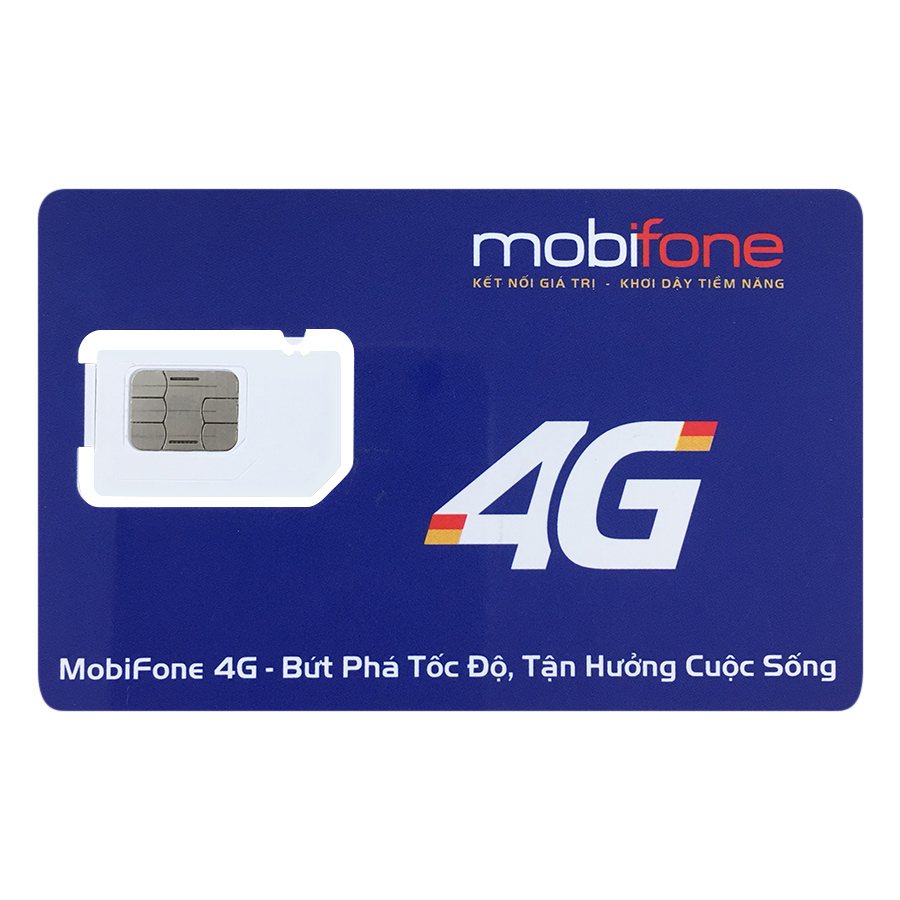 Sim 4G Mobifone 12Max90 Trọn Gói 12 Tháng - Hàng Chính Hãng