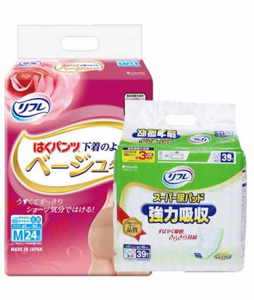 Combo Tã - Bỉm quần người lớn và Miếng lót ngày