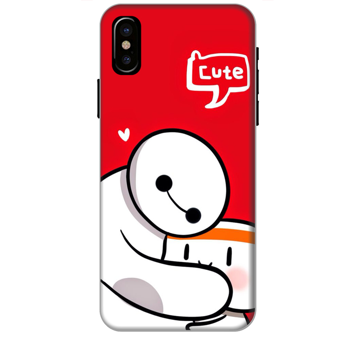 Ốp lưng dành cho điện thoại IPHONE XS hinh Big Hero Cute