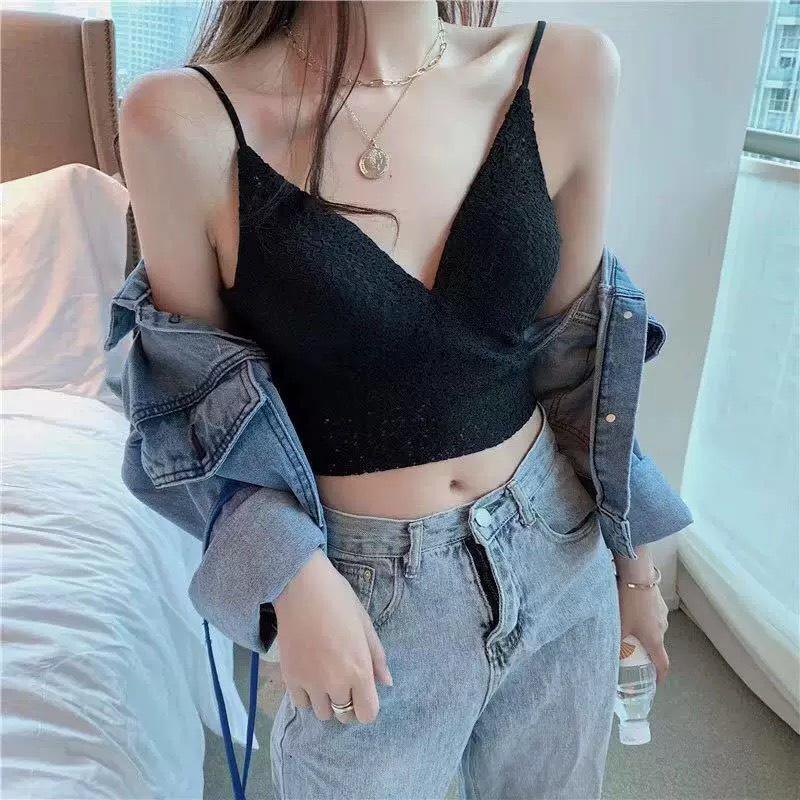 Áo Bra ren áo hai dây lót nữ họa tiết hoa gợi cảm tôn vòng một sexy quyến rũ Pasana0119
