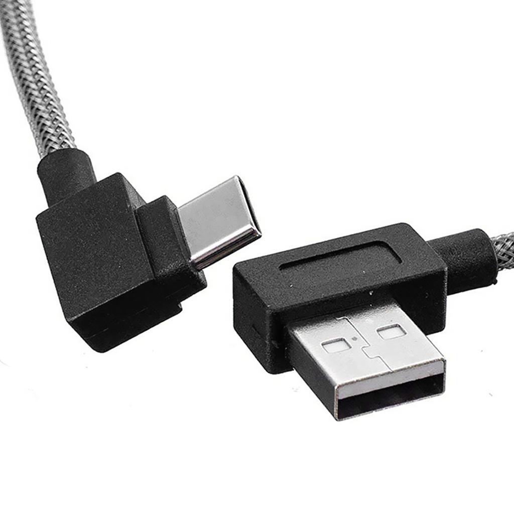 90 Degree Type C Fast Charging Adapter Cable