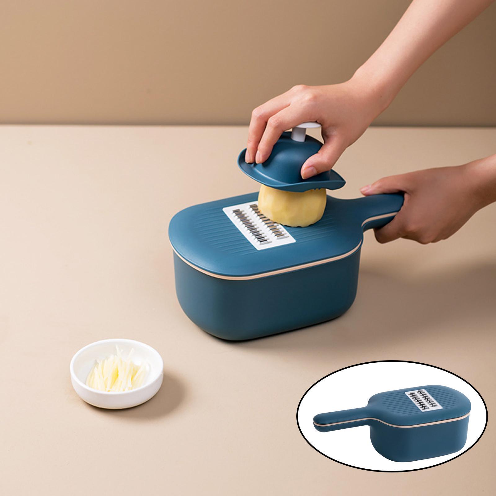 Multifunctional Vegetable Cutter w/ Drain Chopper Slicer