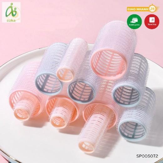 Lô cuốn tóc mái-Lô cuốn tóc xoăn tự dính thời trang set 3 cái kích cỡ khác nhau SK09