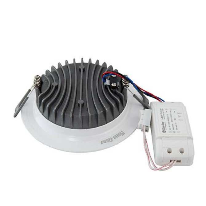 06 Đèn  led âm trần 9W Rạng Đông, model LED downlight D AT04L 90/9w