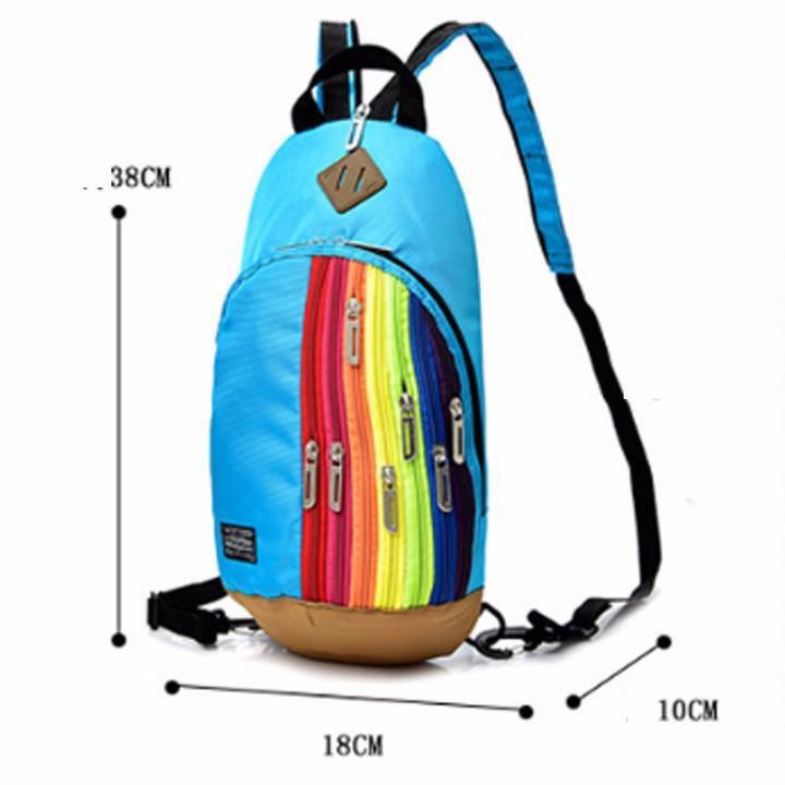 Balo Kết Hợp Túi Đeo Chéo - Đa Sắc Màu 208223