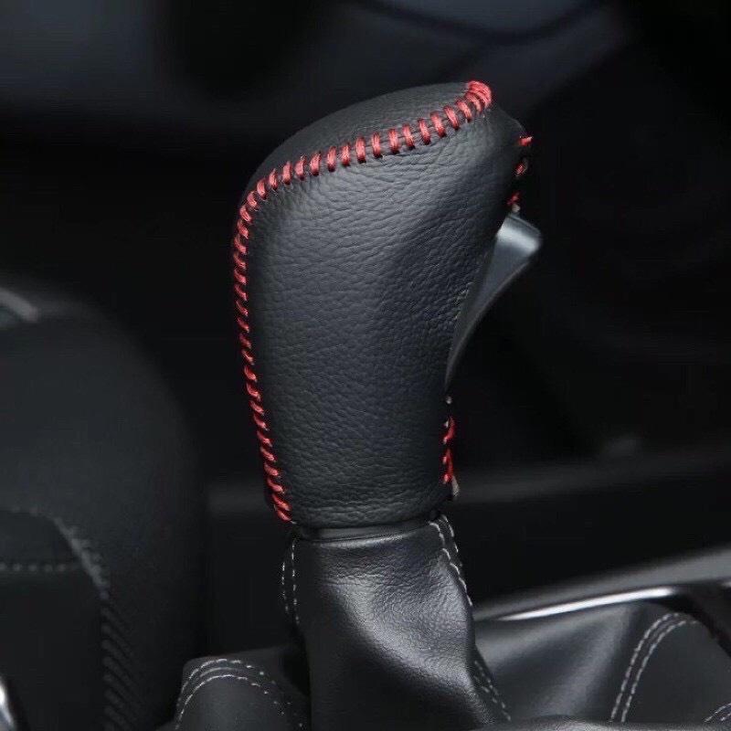 Bọc cần số, phanh tay I10, ELANTRA, TUCSON, KONA số tự động tất cả các đời, SANTAFE da bò thật 100%