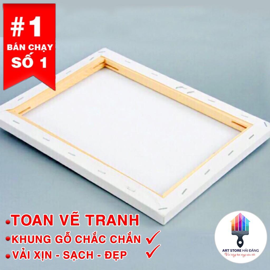 Toan vẽ tranh Canvas Hàn Quốc 40x60cm<3khung bố/canvas<3 vải loại 1