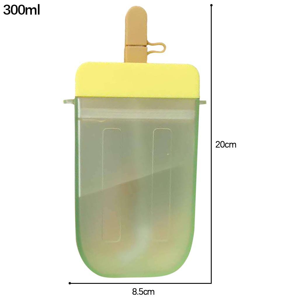2pcs Water Bottles with Straws Kawaii Teen Drinking Cups Juice Water Jug