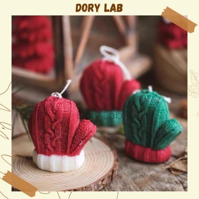 Nến Thơm Găng Tay Len Tinh Dầu Handmade Không Khói, Phụ Kiện Decor - Dory Lab