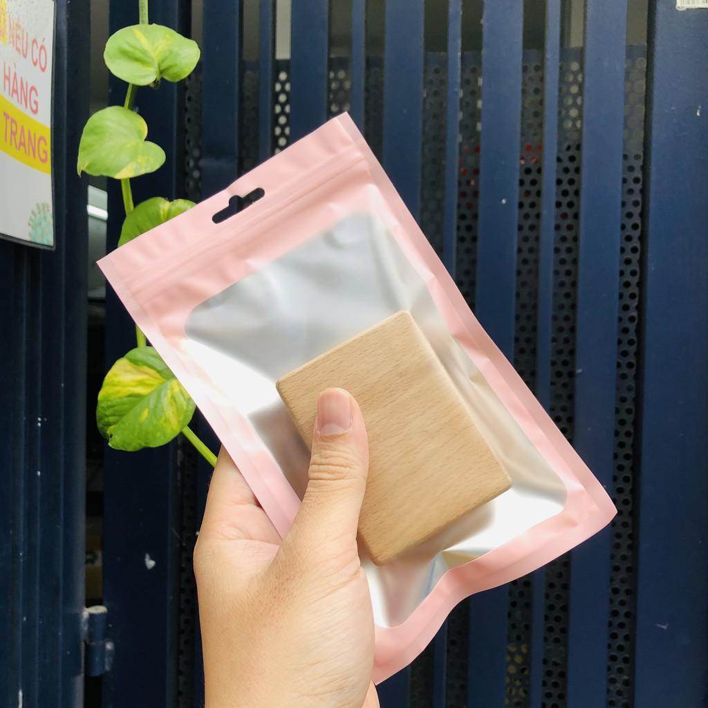 500 Túi zip hologram đựng goods, nail box, mỹ phẩm xinh xắn cute hột me kpop all stars
