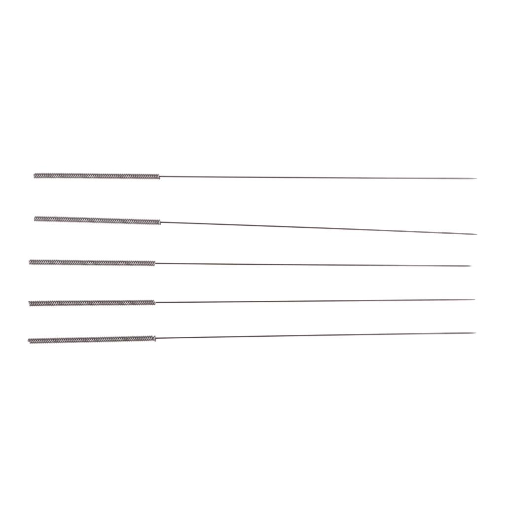 5Pcs Bendable 3D Printer Nozzle Cleaning Drill Needle 0.15/0.2/0.3/0.4mm