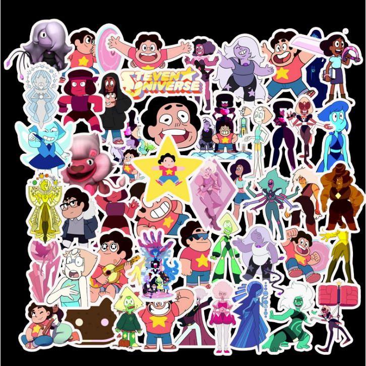 Sticker dán cao cấp Steven Universe Cartoon Cực COOL ms#101