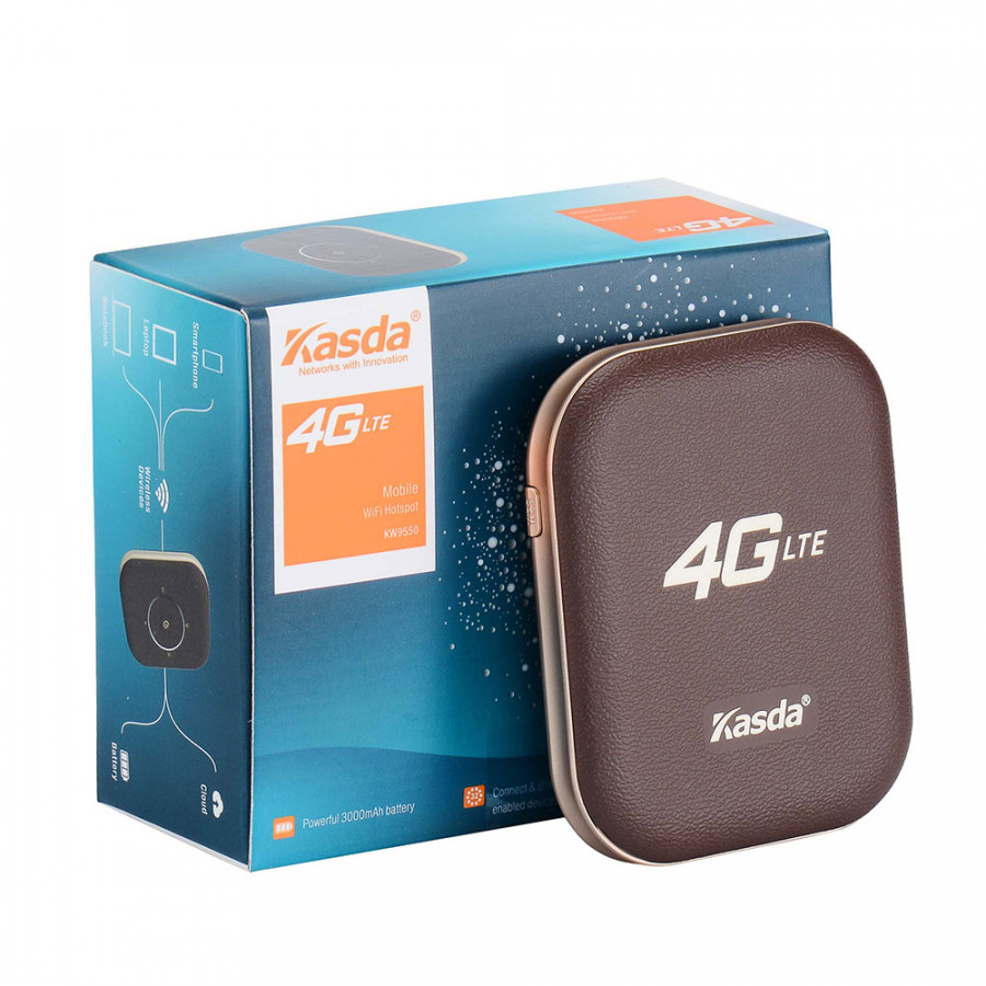 Bộ Phát WiFi 4G Kasda KW9550 - Hàng Chính Hãng