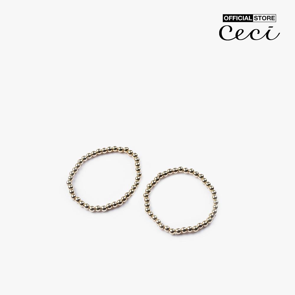CECI - Bộ 4 vòng đeo tay nữ dạng chuỗi trẻ trung CC3-04000011-01