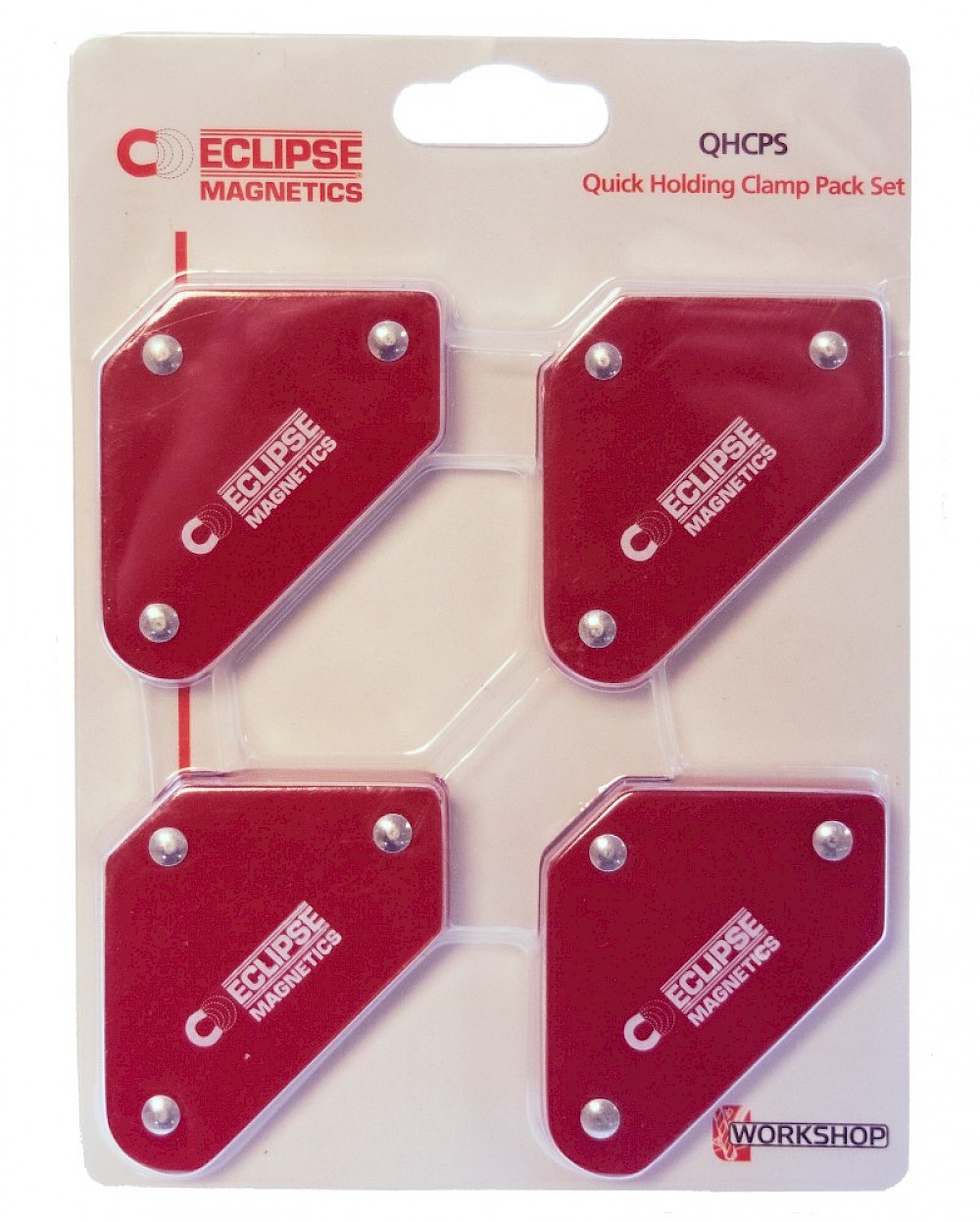 Combo 4 nam châm ke góc mini lực hút 4kg Eclipse QHCPS