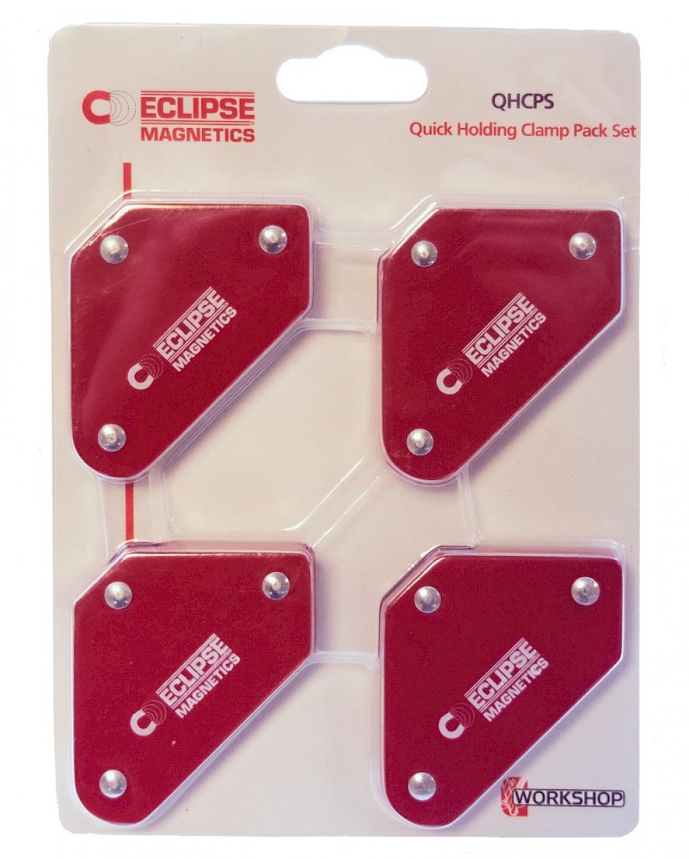 Combo 4 nam châm ke góc mini lực hút 4kg Eclipse QHCPS