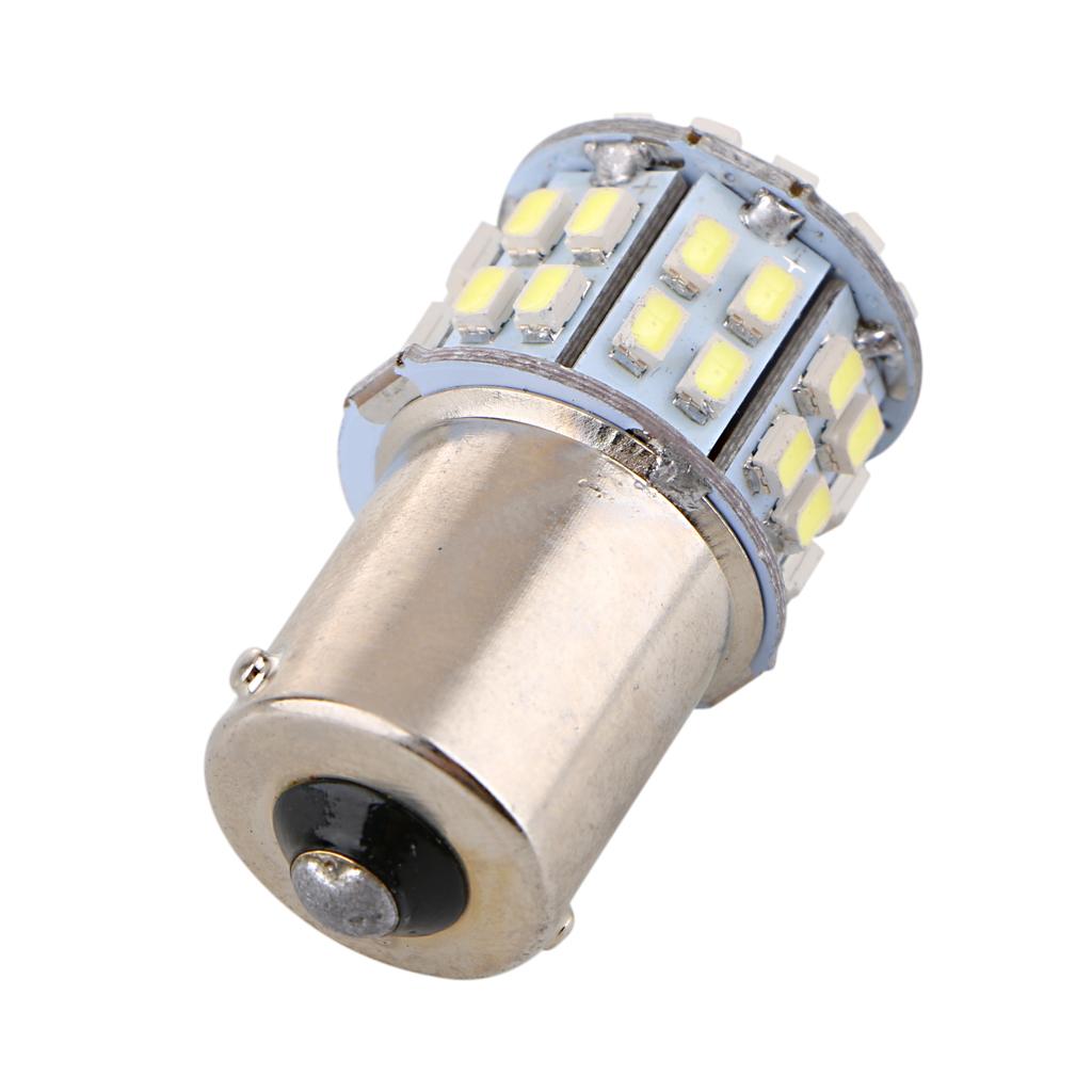 20 Pieces White 1156 Super Bright 50 SMD LED Turn Signal Light Bulb for Car