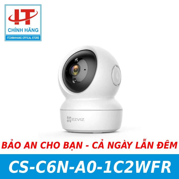 Camera IP Hồng Ngoại Không Dây 2.0 Megapixel EZVIZ CS-C6N-A0-1C2WFR  - Hàng Chính Hãng