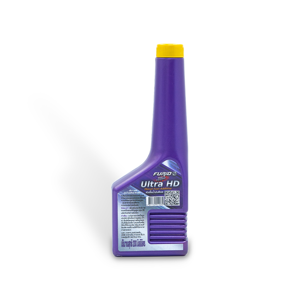Phụ gia làm sạch béc dầu ô tô, xe tải FURIO ULTRA HD 200mL - Súc béc dầu Ultra HD