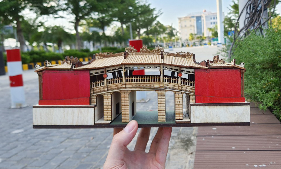 MÔ HÌNH CHÙA CẦU HỘI AN (3D)