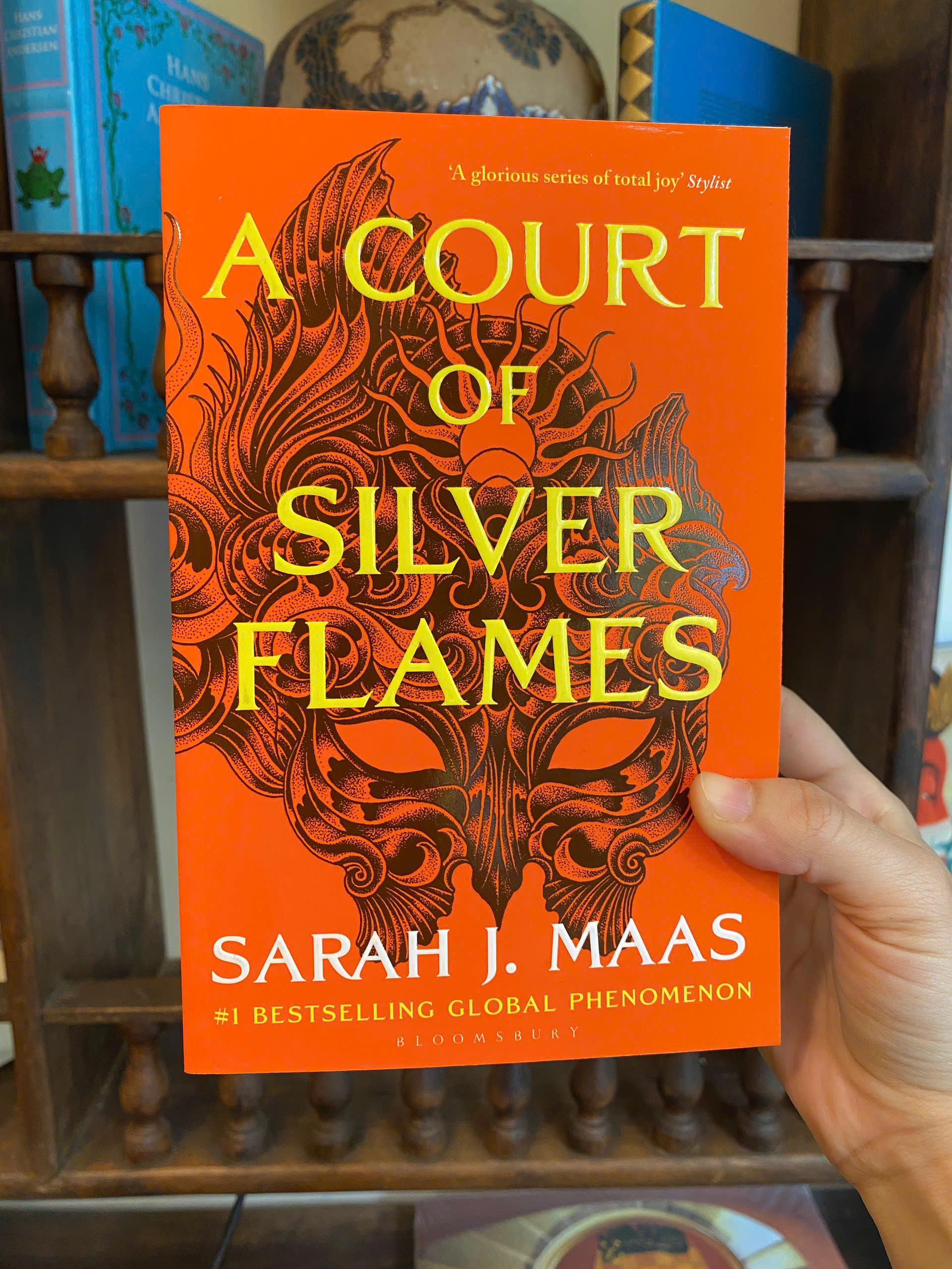 Sách - A Court of Silver Flames by Sarah J. Maas |  Fantasy / Romance Fiction / Ngoại văn Nhập khẩu