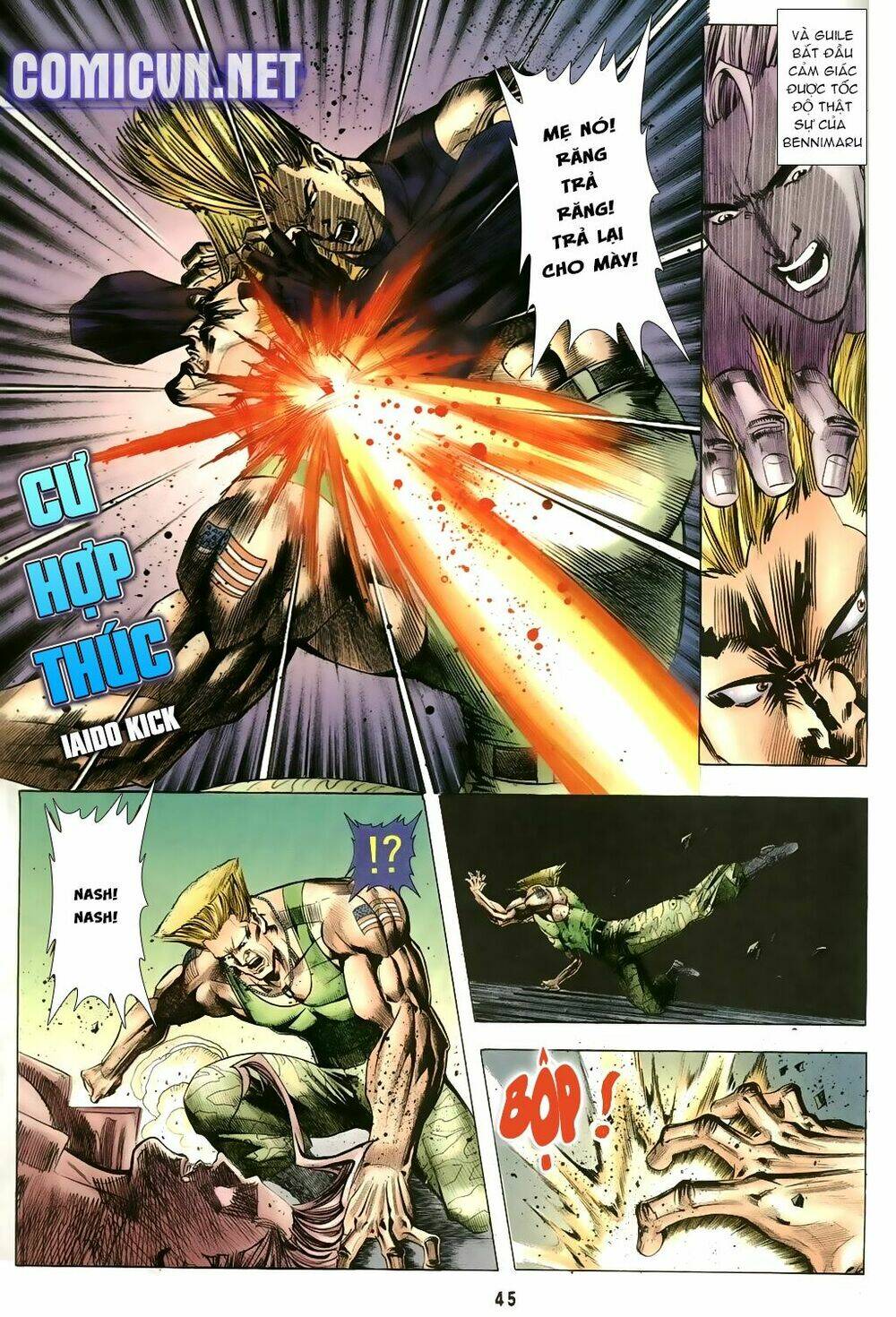 capcom vs snk ngoại truyện chapter 2 21