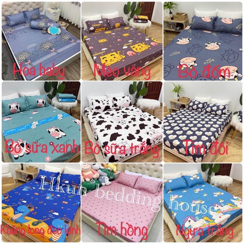 Ga trải giường 1m 1m2 1m4 1m5 1m6 1m8 cotton poly-cung hoàng đạo