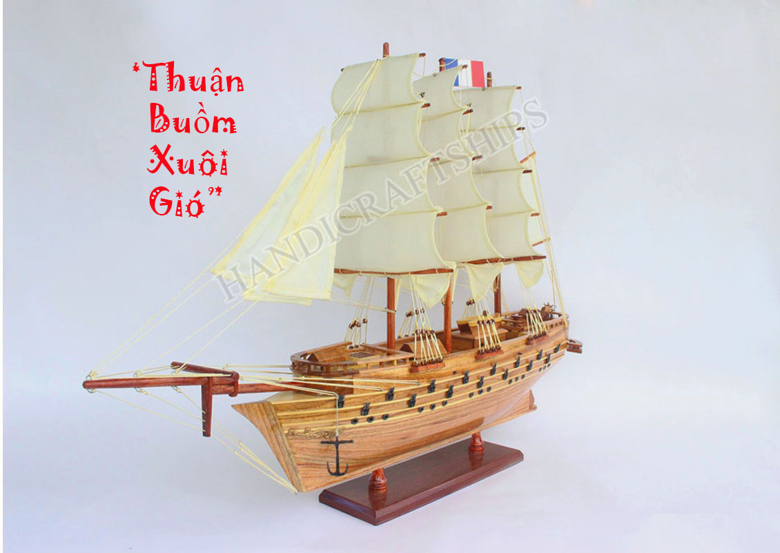 Mô hình thuyền chiến cổ Napoleon mới