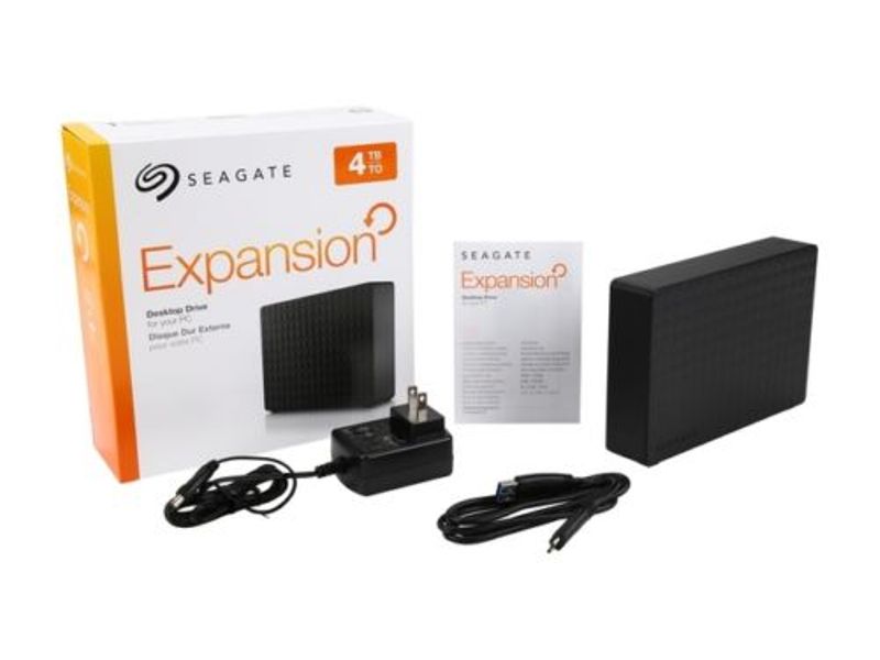 Ổ cứng di động Seagate Expansion Desktop Drive 4Tb 3.5Inch - Hàng chính hãng