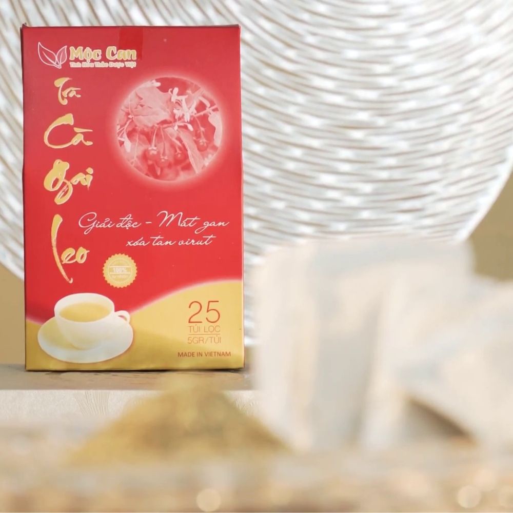 Combo 3 Hộp Trà Cà Gai Leo Mộc Can - Trà Túi Lọc Cà Gai Leo Giải Độc Mát Gan 25 Túi Lọc