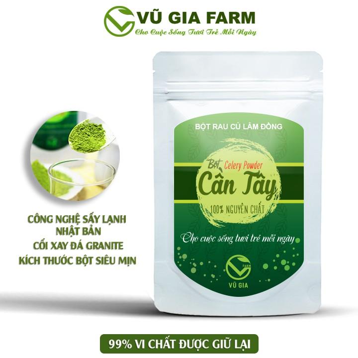 Bột Cần Tây Sấy Lạnh Nguyên Chất Vũ Gia
