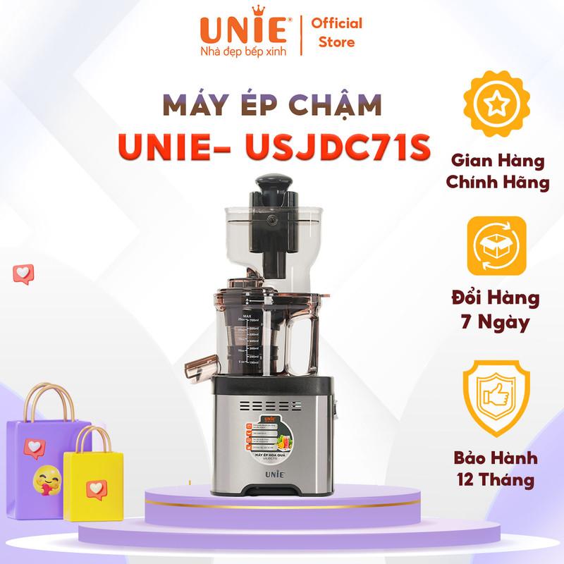 Máy ép chậm UNIE USJDC71S công suất 400W, Ép kiệt bá lọc giữ trọn dinh dưỡng-hàng chính hãng Bảo hành 2 năm