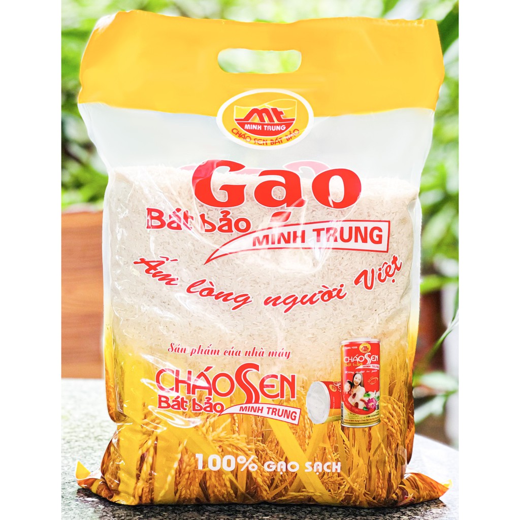 Gạo Bát Bảo Minh Trung 1 túi 5kg thơm ngon