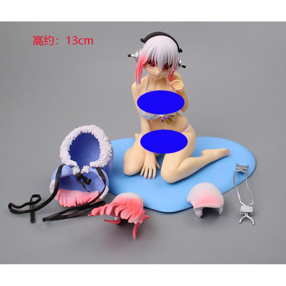 Mô hình nhân vật super Sonico gợi cảm 13 cm