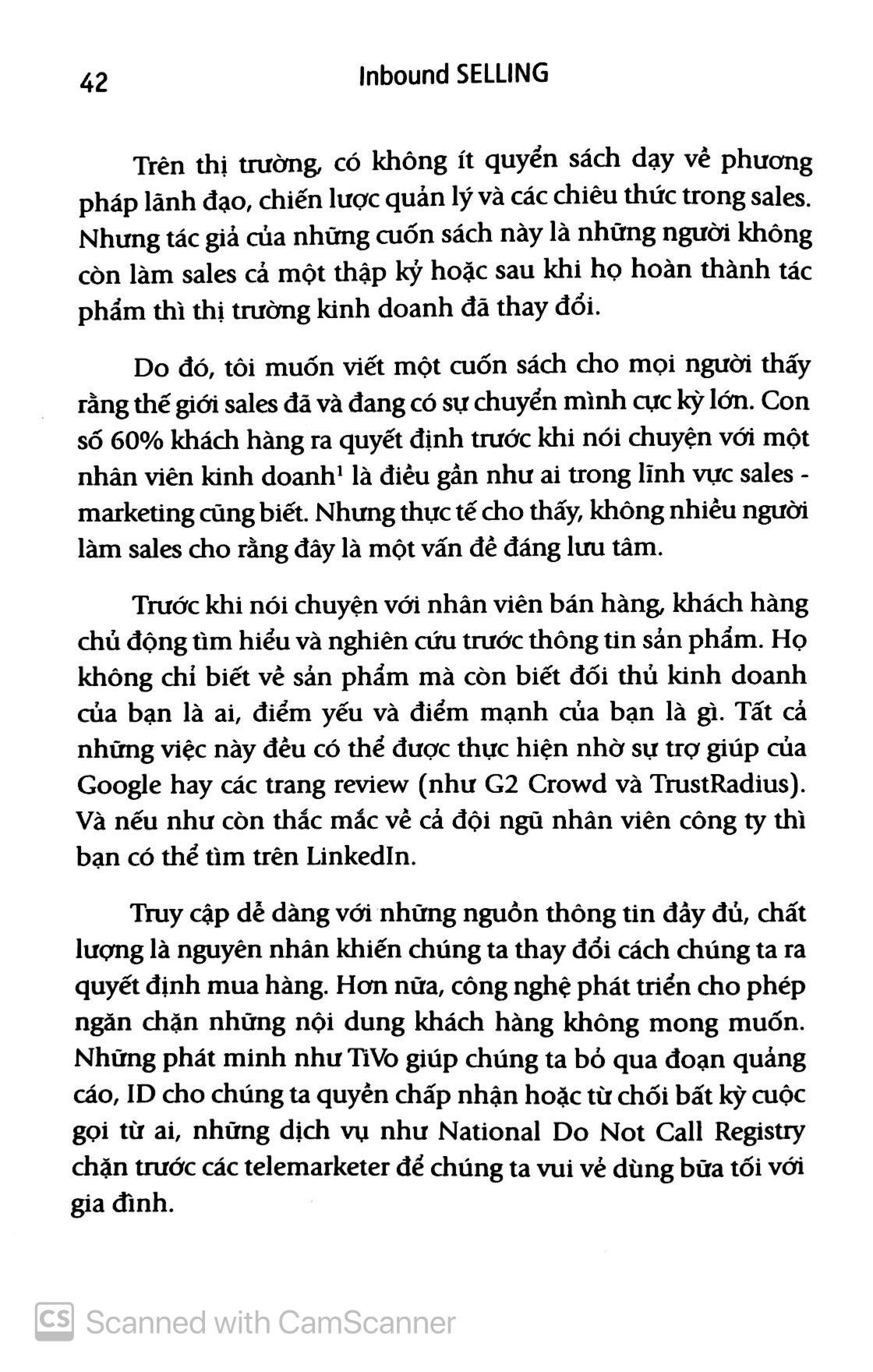 Sách Inbound Selling - Thay Đổi Phương Thức Bán Hàng Theo Mô Hình Inbound