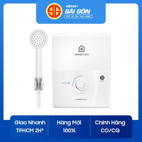 Máy nước nóng Ariston Aures Easy 3.5-Hàng chính hãng