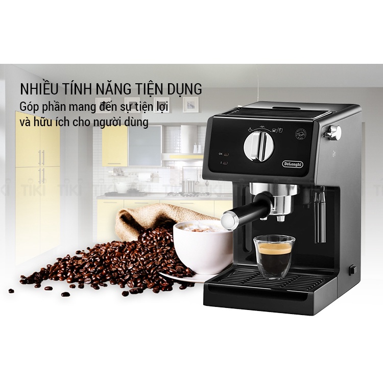 Máy Pha Cà Phê gia đình và văn phòng Espresso Delonghi ECP31.21