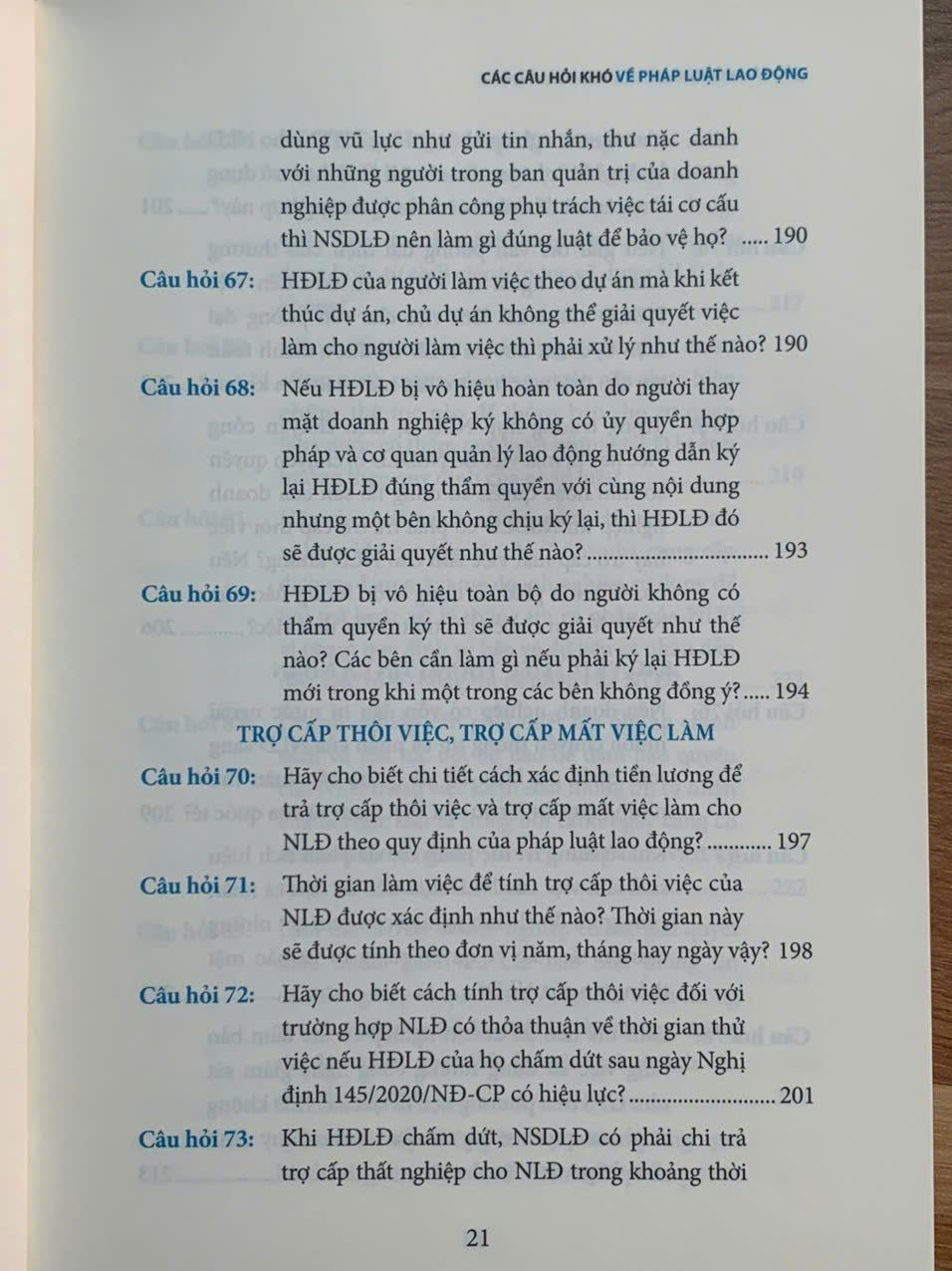 Các câu hỏi khó về pháp luật lao động