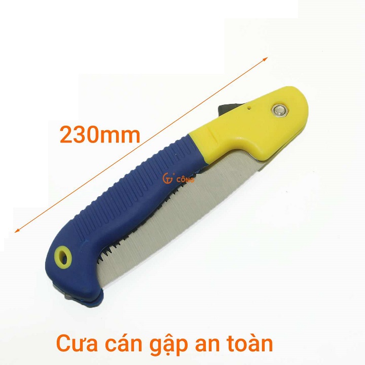 Cưa gỗ cưa cành cán gập cao cấp tiện dụng dễ dàng mang theo độ dài 210mm