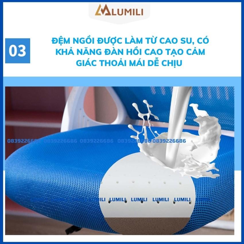 Ghế chống gù cho bé, ghế ngồi trẻ em H1 cao cấp có tay vịn nâng hạ độ cao xoay 360 độ