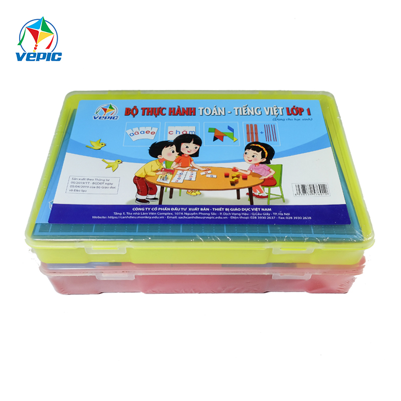 Bộ thực hành Toán và Tiếng Việt Lớp 1 (Theo thông tư 37)