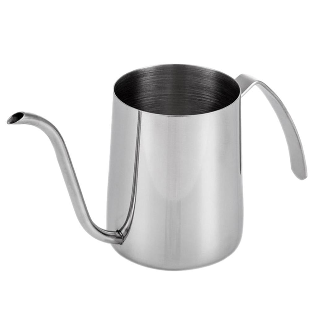 Stainless Steel Coffee Drip Pot Jug Kettle for Bar Coffee Shop 350cc