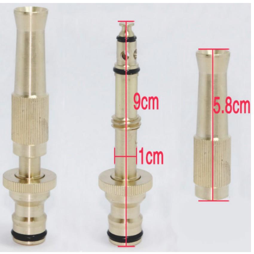 Bộ dây vòi xịt nước rửa xe, tưới cây . tăng áp 3 lần, loại 3m, 5m 206587Pcút sập+ tặng túi đựng bút